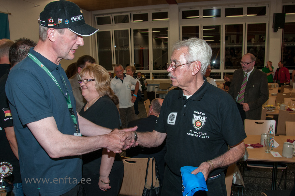 Thank You Volker Bluem and Team Germany for WFTF 2013 in Ebern